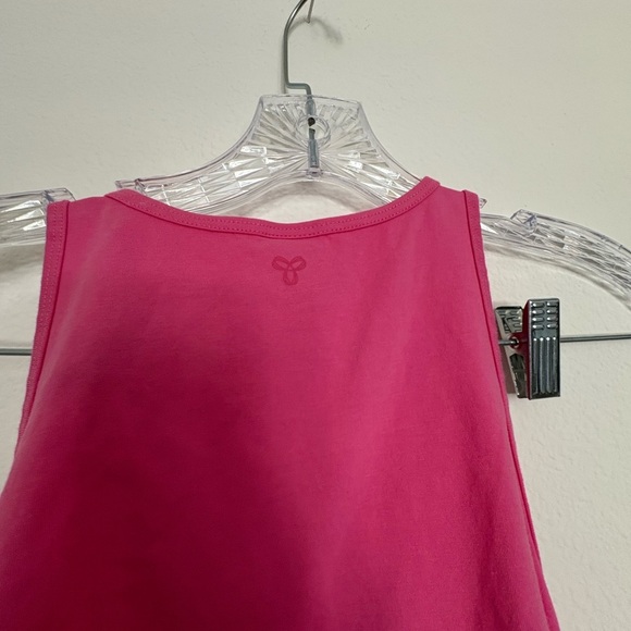 TNA  Ruched Mini Dress chill Malibu cosmo pink nwt size xs - Picture 8 of 8